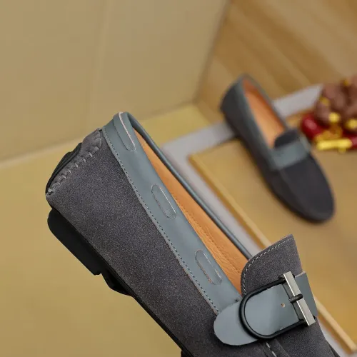 Replica Hermes Leather Shoes For Men #1391867 $72.00 USD for Wholesale