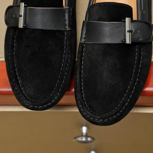 Replica Hermes Leather Shoes For Men #1391868 $72.00 USD for Wholesale