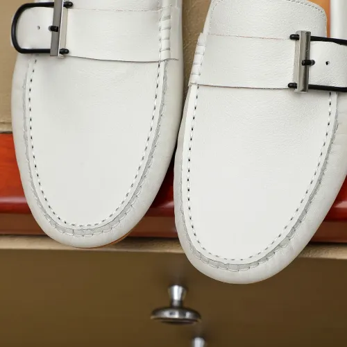 Replica Hermes Leather Shoes For Men #1391869 $72.00 USD for Wholesale