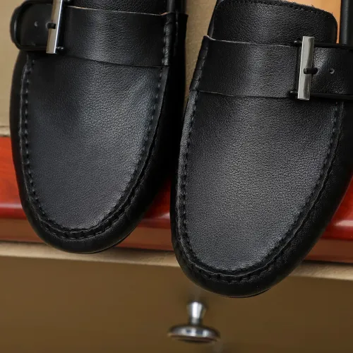 Replica Hermes Leather Shoes For Men #1391871 $72.00 USD for Wholesale