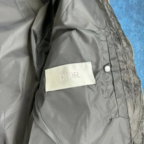 Replica Christian Dior Down Feather Coat Long Sleeved For Men #1391878 $195.00 USD for Wholesale