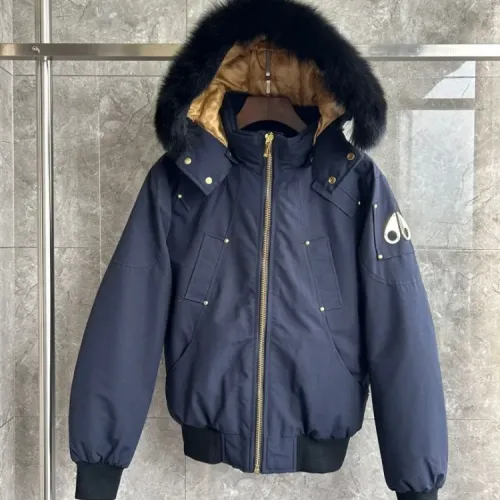 Wholesale Moose Knuckles Down Feather Coat Long Sleeved For Men #1391898 $172.00 USD, Wholesale Quality Replica Moose Knuckles Down Feather Coat