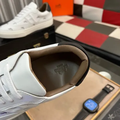 Replica Hermes Casual Shoes For Men #1391900 $80.00 USD for Wholesale