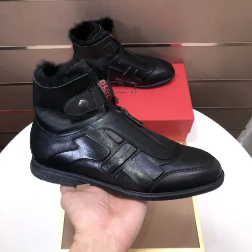 Replica Salvatore Ferragamo Boots For Men #1391960 $112.00 USD for Wholesale