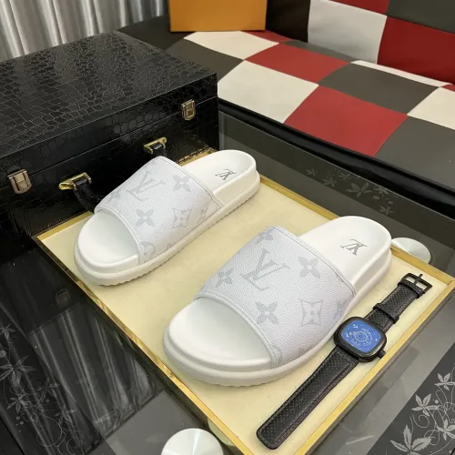 Wholesale Louis Vuitton Slippers For Men #1392027 $64.00 USD, Wholesale Quality Replica Louis Vuitton Slippers
