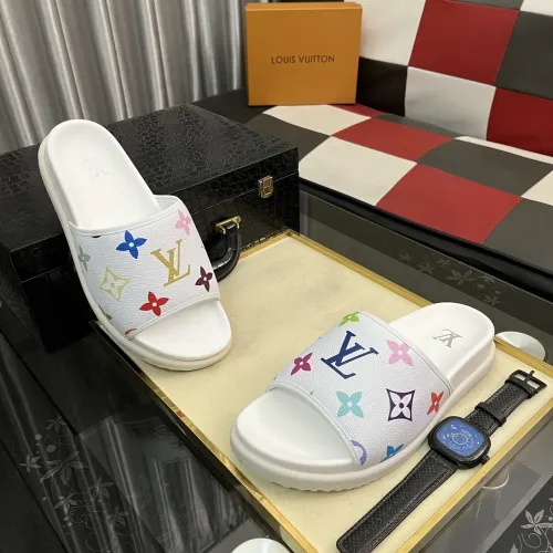 Replica Louis Vuitton Slippers For Men #1392030 $64.00 USD for Wholesale