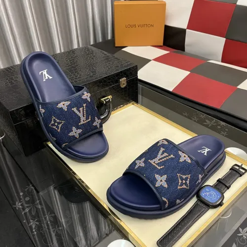 Replica Louis Vuitton Slippers For Men #1392032 $64.00 USD for Wholesale