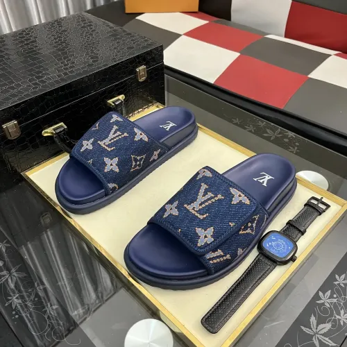 Replica Louis Vuitton Slippers For Men #1392034 $64.00 USD for Wholesale