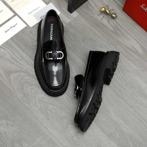 Wholesale Salvatore Ferragamo Leather Shoes For Men #1392109 $112.00 USD, Wholesale Quality Replica Salvatore Ferragamo Leather Shoes