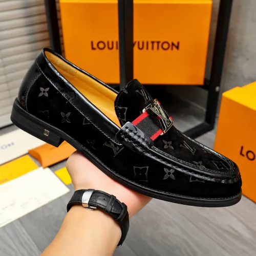 Replica Louis Vuitton LV Oxfords Shoes For Men #1392132 $92.00 USD for Wholesale