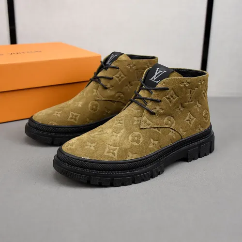 Wholesale Louis Vuitton Boots For Men #1392146 $92.00 USD, Wholesale Quality Replica Louis Vuitton Boots