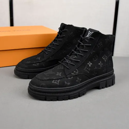 Wholesale Louis Vuitton Boots For Men #1392151 $96.00 USD, Wholesale Quality Replica Louis Vuitton Boots