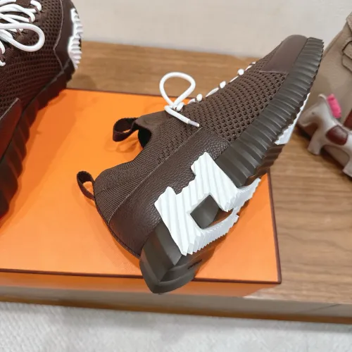 Replica Hermes Casual Shoes For Men #1392154 $125.00 USD for Wholesale