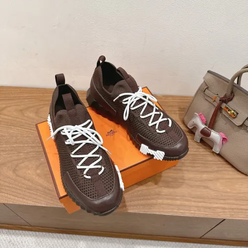 Replica Hermes Casual Shoes For Women #1392158 $125.00 USD for Wholesale
