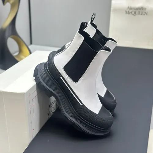 Replica Alexander McQueen Boots For Women #1392214 $128.00 USD for Wholesale