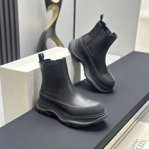 Wholesale Alexander McQueen Boots For Women #1392218 $128.00 USD, Wholesale Quality Replica Alexander McQueen Boots