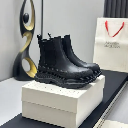 Replica Alexander McQueen Boots For Women #1392218 $128.00 USD for Wholesale
