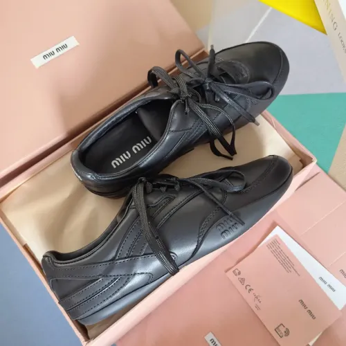 Replica MIU MIU Casual Shoes For Women #1392233 $125.00 USD for Wholesale
