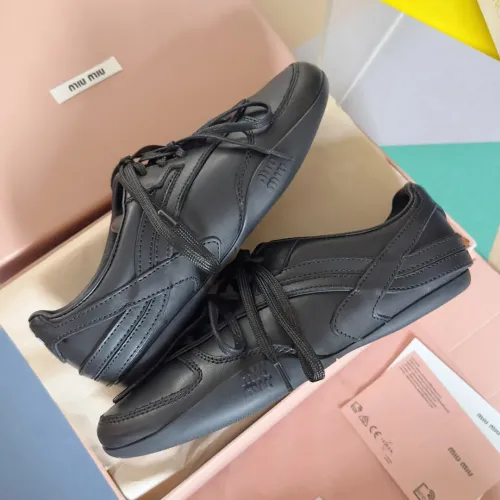 Replica MIU MIU Casual Shoes For Women #1392233 $125.00 USD for Wholesale