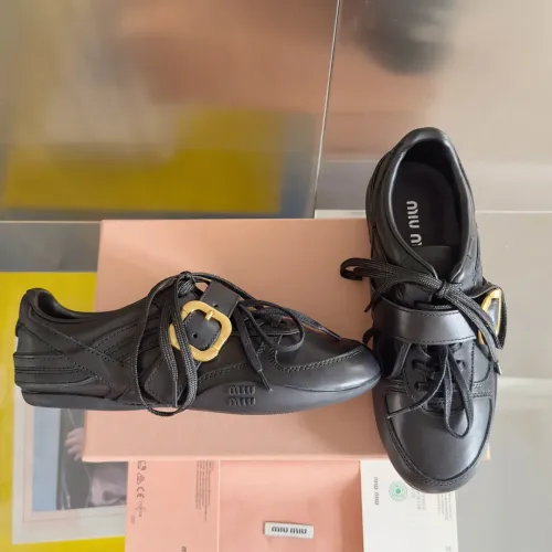 Wholesale MIU MIU Casual Shoes For Women #1392238 $125.00 USD, Wholesale Quality Replica MIU MIU Casual Shoes