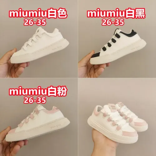 Replica MIU MIU Kids' Shoes For Kids #1392298 $68.00 USD for Wholesale