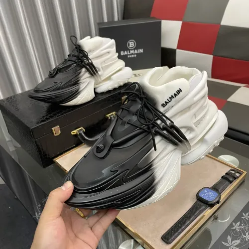 Wholesale Balmain Casual Shoes For Men #1392450 $140.00 USD, Wholesale Quality Replica Balmain Casual Shoes