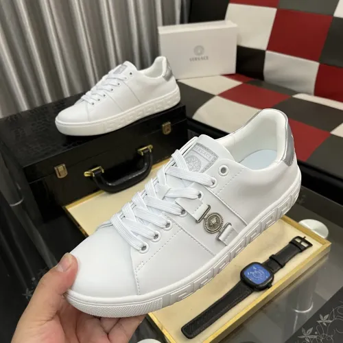 Wholesale Versace Casual Shoes For Men #1392476 $76.00 USD, Wholesale Quality Replica Versace Casual Shoes
