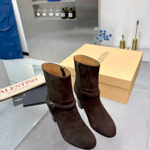 Replica Valentino Boots For Women #1392529 $145.00 USD for Wholesale