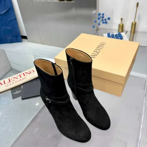 Replica Valentino Boots For Women #1392531 $145.00 USD for Wholesale
