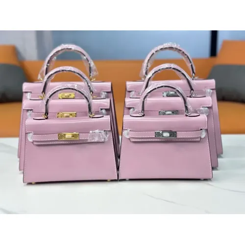 Wholesale Hermes AAA Quality Handbags In Gold For Women #1392557 $82.00 USD, Wholesale Quality Replica Hermes AAA Quality Handbags