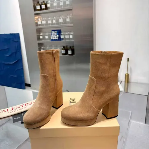 Replica Valentino Boots For Women #1392560 $158.00 USD for Wholesale