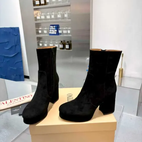 Replica Valentino Boots For Women #1392565 $158.00 USD for Wholesale