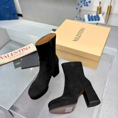 Replica Valentino Boots For Women #1392565 $158.00 USD for Wholesale