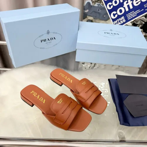 Wholesale Prada Slippers For Women #1392609 $92.00 USD, Wholesale Quality Replica Prada Slippers