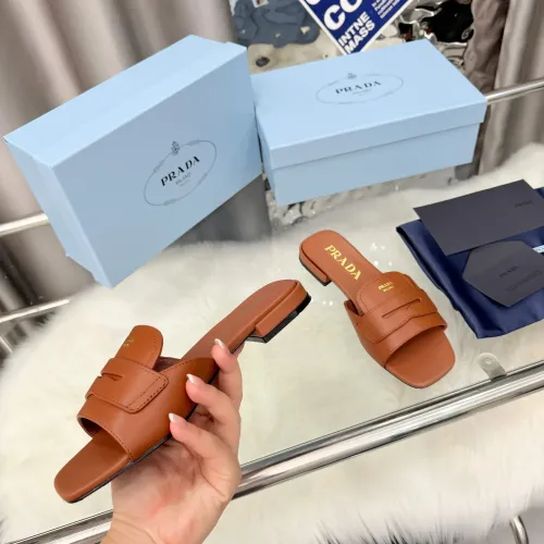 Replica Prada Slippers For Women #1392609 $92.00 USD for Wholesale