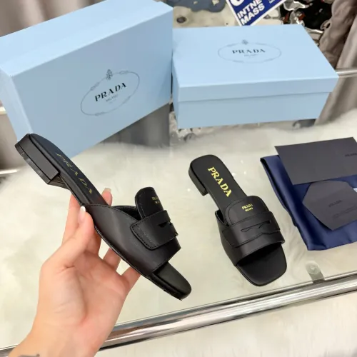 Replica Prada Slippers For Women #1392610 $92.00 USD for Wholesale