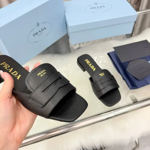 Replica Prada Slippers For Women #1392610 $92.00 USD for Wholesale