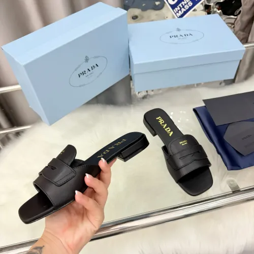 Replica Prada Slippers For Women #1392610 $92.00 USD for Wholesale