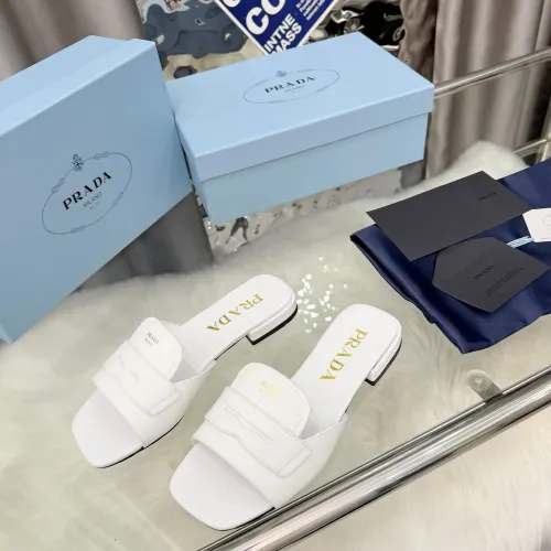 Wholesale Prada Slippers For Women #1392611 $92.00 USD, Wholesale Quality Replica Prada Slippers