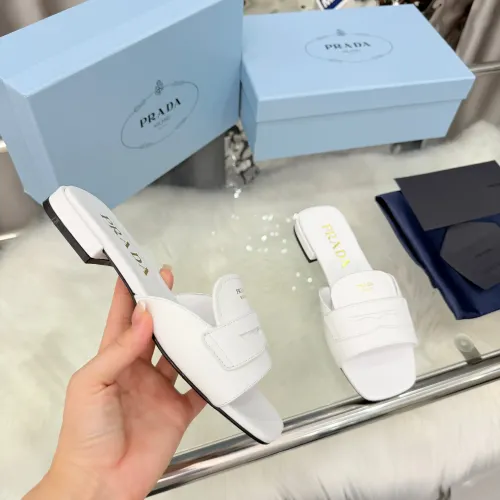 Replica Prada Slippers For Women #1392611 $92.00 USD for Wholesale