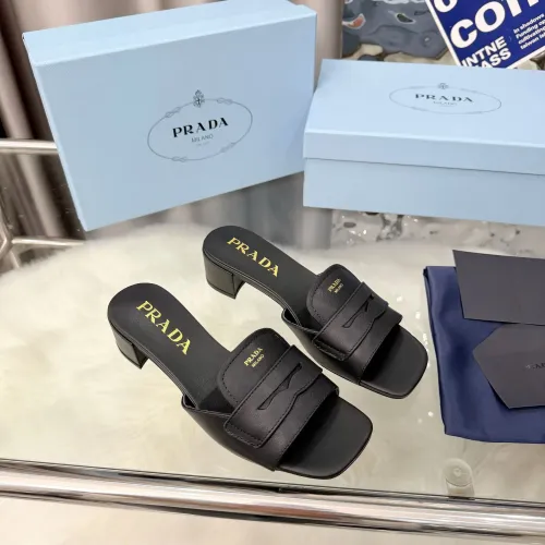 Replica Prada Slippers For Women #1392614 $92.00 USD for Wholesale