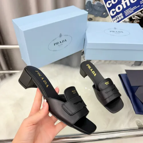 Replica Prada Slippers For Women #1392614 $92.00 USD for Wholesale