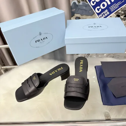 Replica Prada Slippers For Women #1392614 $92.00 USD for Wholesale