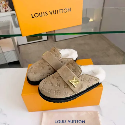 Wholesale Louis Vuitton Slippers For Women #1392615 $85.00 USD, Wholesale Quality Replica Louis Vuitton Slippers