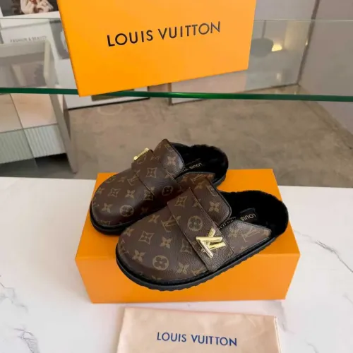 Wholesale Louis Vuitton Slippers For Women #1392618 $85.00 USD, Wholesale Quality Replica Louis Vuitton Slippers