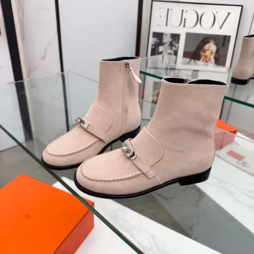 Wholesale Hermes Boots For Women #1392665 $145.00 USD, Wholesale Quality Replica Hermes Boots