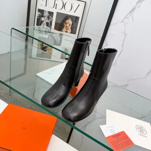 Replica Hermes Boots For Women #1392674 $145.00 USD for Wholesale