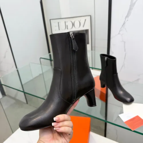 Replica Hermes Boots For Women #1392674 $145.00 USD for Wholesale