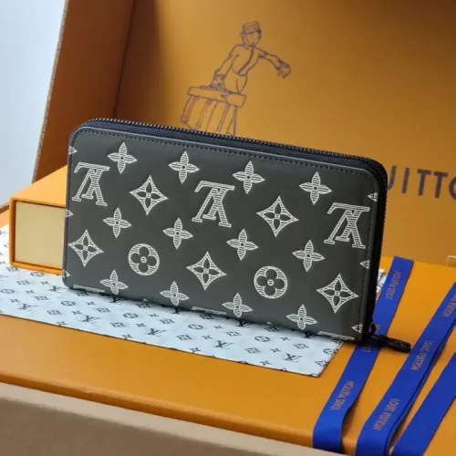 Replica Louis Vuitton AAA Quality Long Wallets #1392701 $92.00 USD for Wholesale