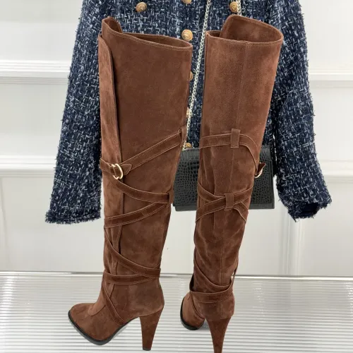 Replica Yves Saint Laurent YSL Boots For Women #1392744 $238.02 USD for Wholesale
